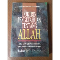 Image of Doktrin Pengetahuan Tentang Allah Jilid 1